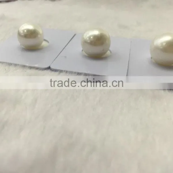 12-13mn White South Sea Loose Pearl Beads for Jewelry Making photo-2
