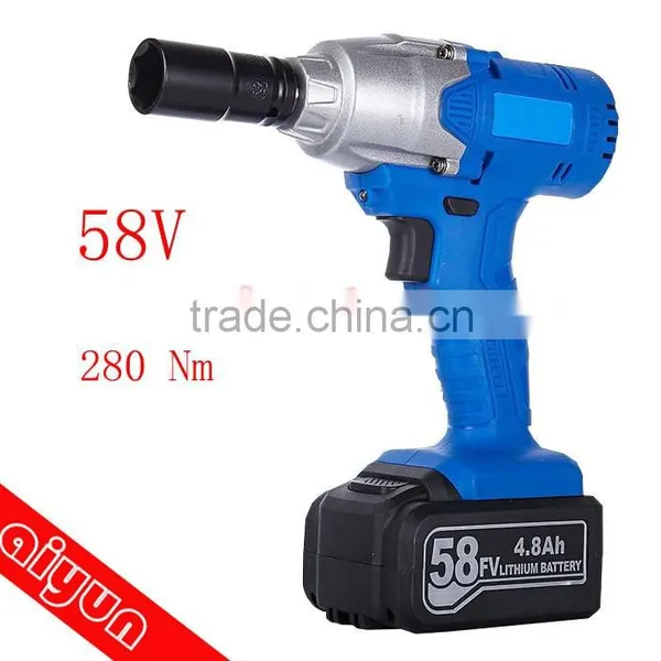 58v China High Quality Cordless Air Impact Wrench