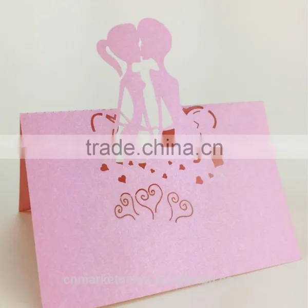 Laser Cut Decoration Card Party Invitation Card Table Card Wedding Place photo-4