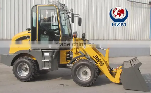 Popular HZM 910 Articulated Mini Wheel Loader ZL10 for Sale photo-2