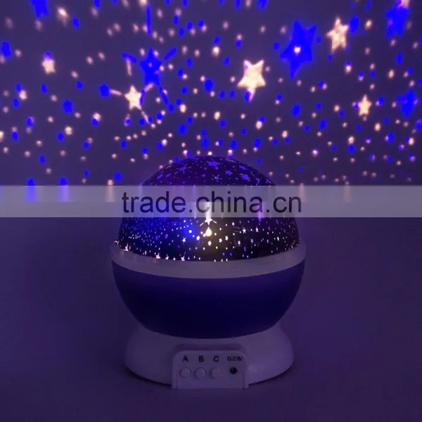 Moon and Star Projection Lamp - Color Changing Cosmos Star Projection for Starry Night Light in Children's Room With USB Cable photo-6