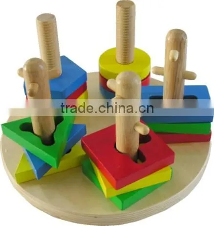 Geometry Blocks,wooden Blocks