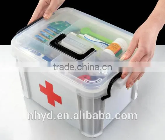 2016 New Camping First Aid Kit Plastic Home Medical Storage Box photo-2