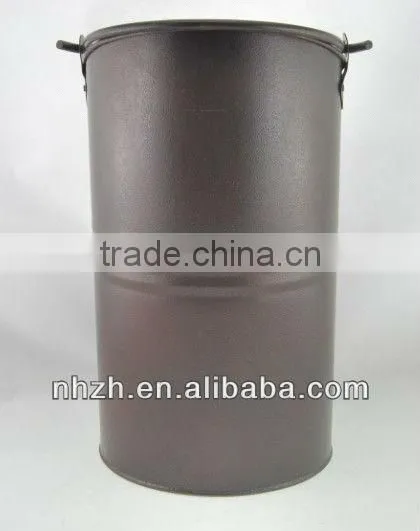 Household Golden Metal Coal Hod photo-3