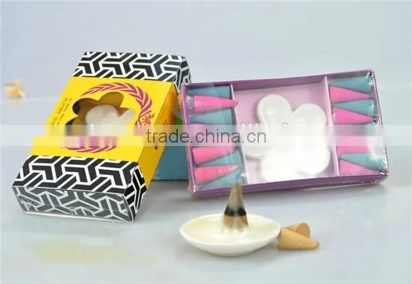 Wholesale Cone Incense With Ceramic Holder photo-2