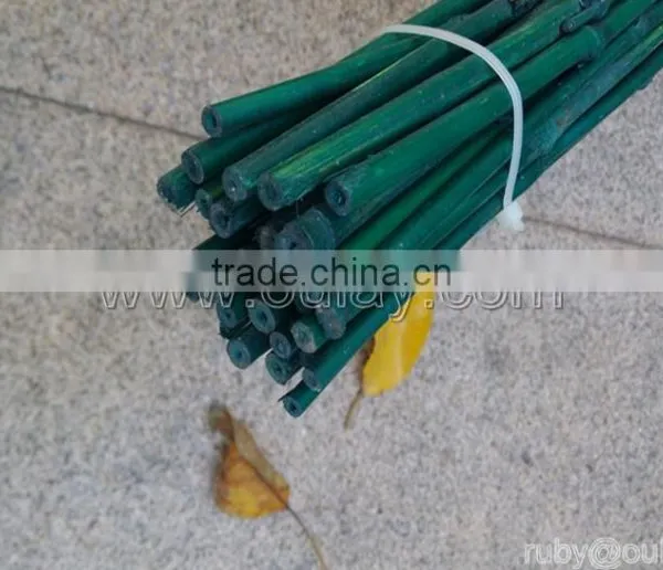 Dyed Green Bamboo Sticks for Garden&agriculture photo-3