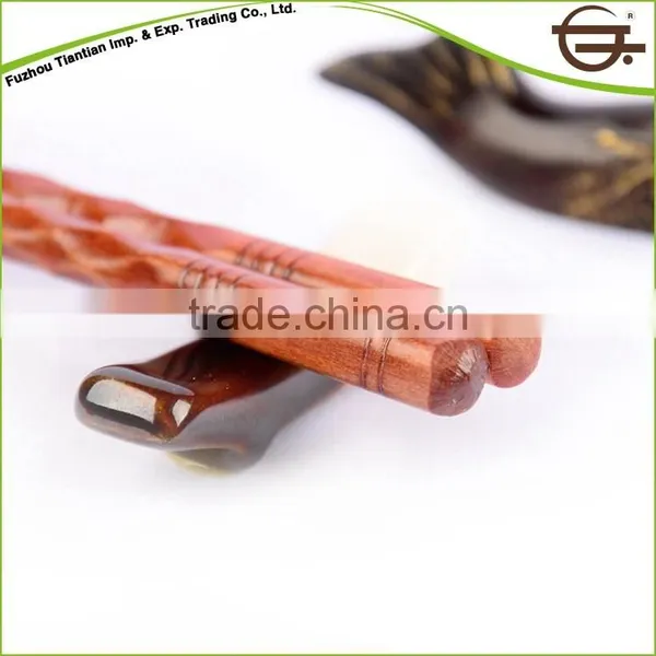 High Quality Chop Stick Restaurant , Organic Wood Chopstick Set Gift photo-2