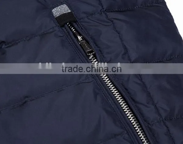 Winter Jacket Down Coat AB Wear Reversible Duck Warm Winter Vest Men Down Vest photo-5