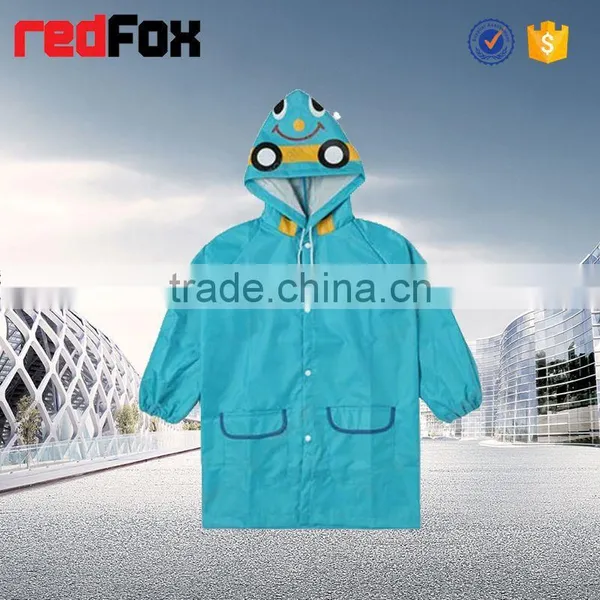 Colourful Reflective Safety Kid Raincoat photo-5