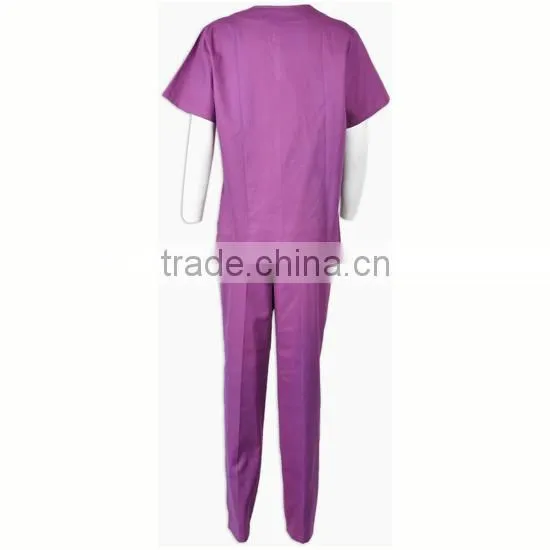 Popular Purple Medical Nurse Uniform Hosptial Uniform photo-5