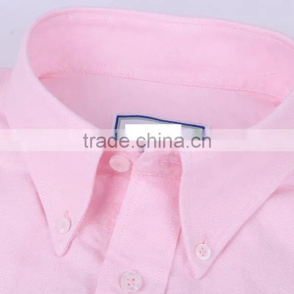 New Trend Oxford Men's Long Sleeve Solid Casual Shirt photo-4