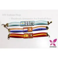 Handwork Bracelets & Cuff Word Cup Souvenirs For Germany / Spain /Brazil