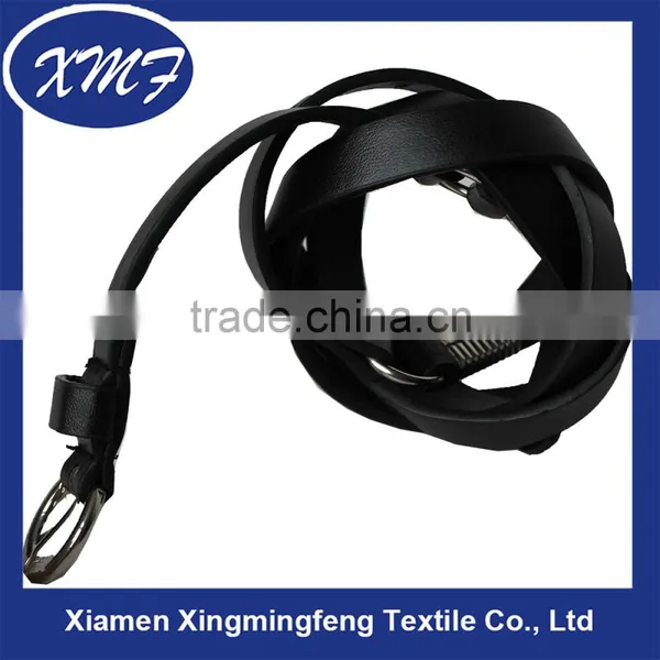 Trend All-match Fashion Manufacturer Black PU Leather Waist Belt for Women photo-5