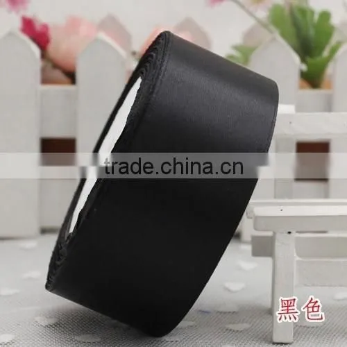 Design Hot Selling Printing Black Satin Polyester Organza Ribbon photo-3