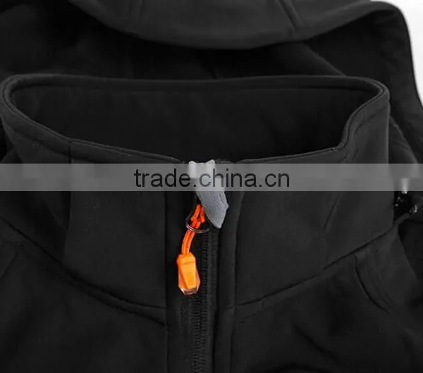 Fashion Men Jackets Outdoor Fleece Windproof With Hood photo-5