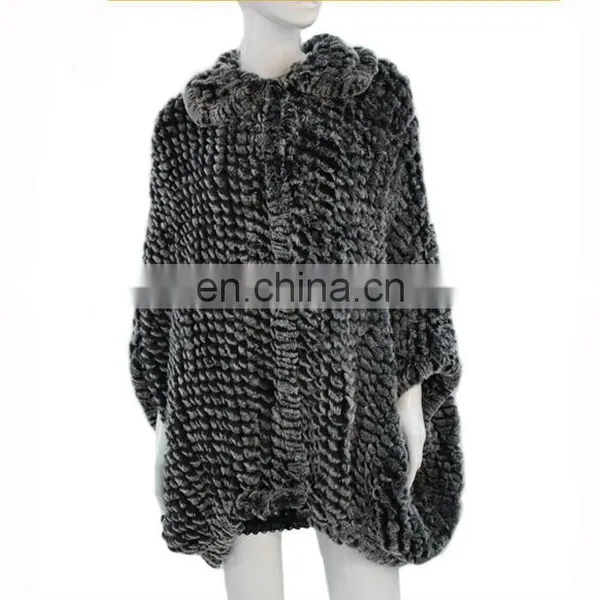 Genuine Rabbit Fur Coat Women's Coat