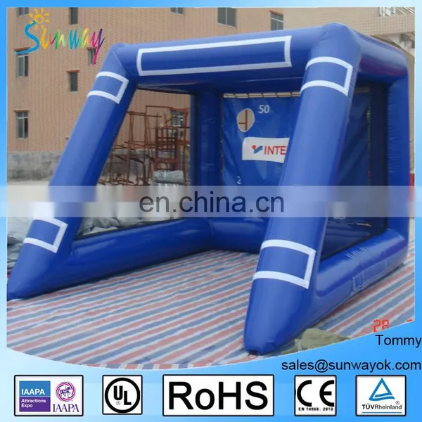 Inflatable Penalty Football Shootout Target Challenge Goal Toss Game photo-4