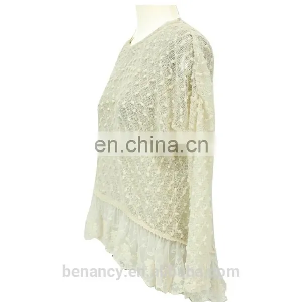 Autumn Long Sleeve Latest Woolen Sweater Designs for Ladies photo-2