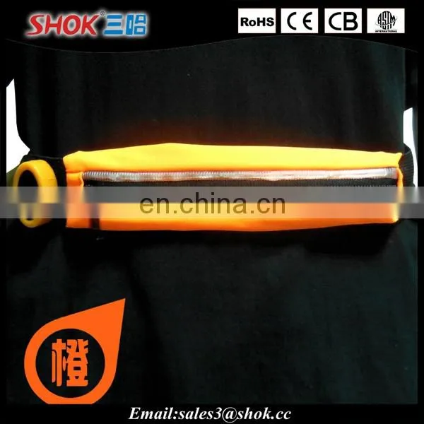LED Running Belt Elastic Waist Belt With Zipper Pocket Using For Jogging at Night photo-5