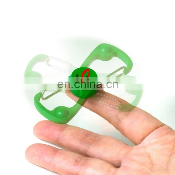 Promotion Gift Dual Zinc Alloy Carabiner Fidget Spinner photo-2