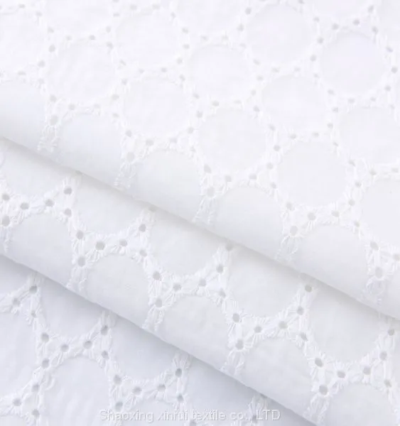 Guipure Swiss Cotton Lace Fabric Embroidery photo-3