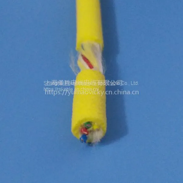 Subsea Umbilical Cable Anti-microbial Erosion Cable Sheath Orange / Blue photo-5