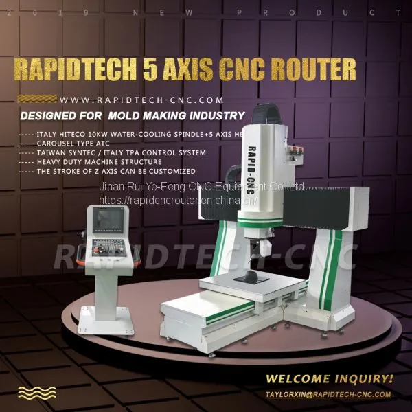 2020 New Type 3d Machine 5 Axis Machine Center photo-5