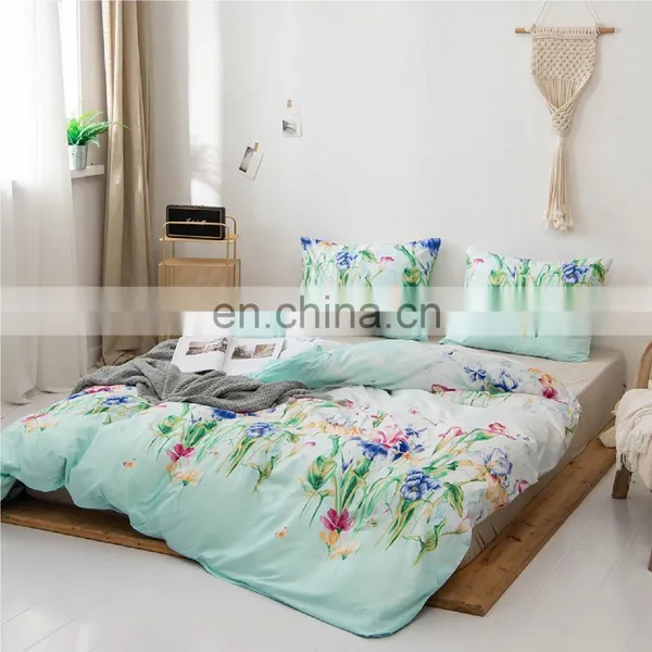 Boho Flat Sheet 3D 100% Polyester Printing Bedsheet Set Duvet Cover Set With Artwork photo-6