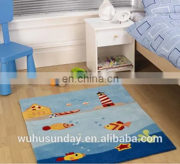 Kids Handtufted Carpet in Tianjin Factory for Home Decor photo-3