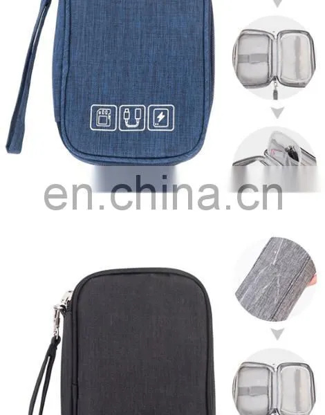Phone Cable Organizer Bag Mini Travel Case For Digital Wire photo-5