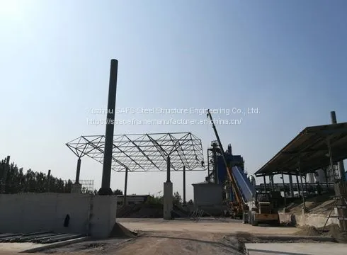 Jiangsu Xu Gang Group New 6# Space Frame Structure Environmental Protection Shed Project photo-3