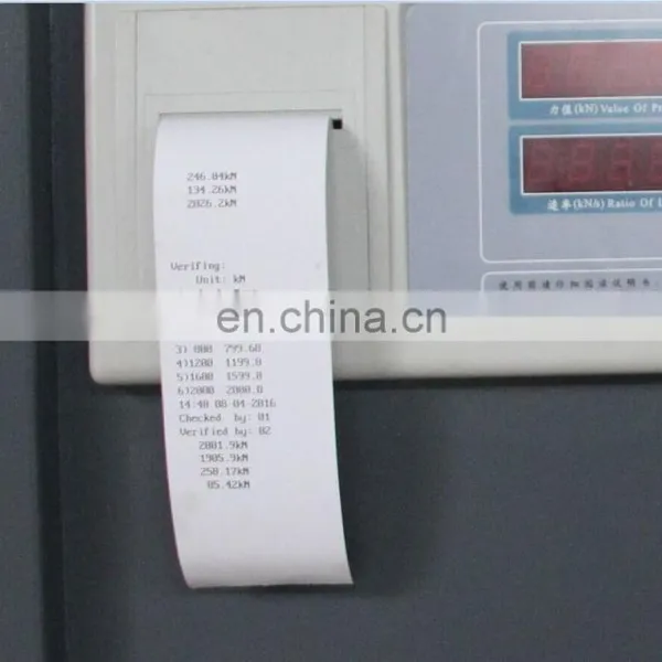2000KN Soil Lab Use Concrete Compression Test Equipment photo-7