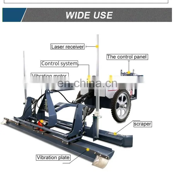 Concrete Laser Leveling Machine Road Paver Laser Screed Concrete for Sale photo-3