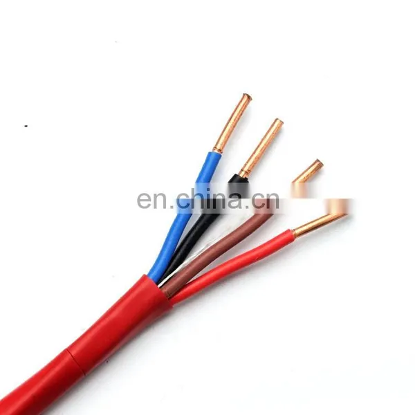 CCA or Solid Bare Conductor 4core 6core 8core Fire Alarm Cable photo-2