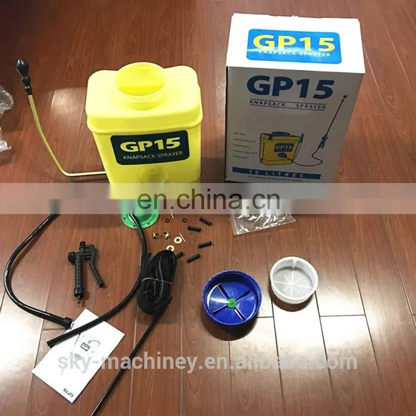 GP15 15 Litres Knapsack Hand High Pressure Bug Chemical Sprayer photo-2