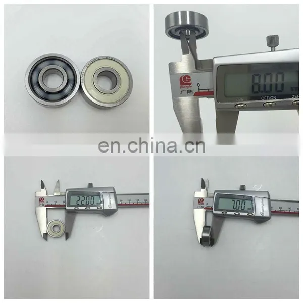 Open Type Deep Groove Ball Bearing 608 Full Ceramic Ball Bearing 608zz photo-5