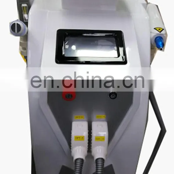 Vertical 3 in 1 Ipl Opt Hair Remove nd Yag Laser Face RF Hair Remove&tattoo Remove Machine for Salon photo-3