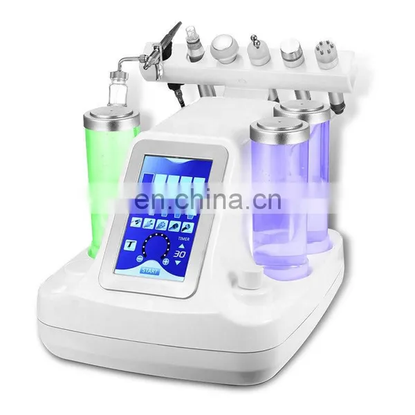 Multifunction 6 in 1 Water Hydro Dermabrasion Machine With RF BIO Ultrasound Oxygen Ice Cooling for Face Peeling Deep Cleansing photo-6