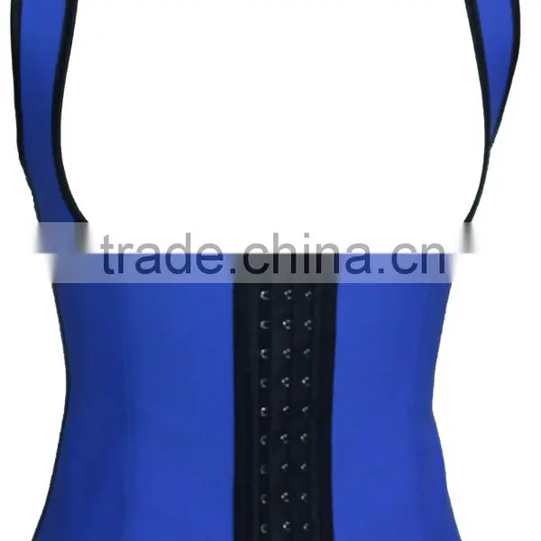 Hot Sale Cheap Waist Traning Corsets Latex Vest Waist Trainer 3 Hooks Waist Trainer Quality Choice photo-2