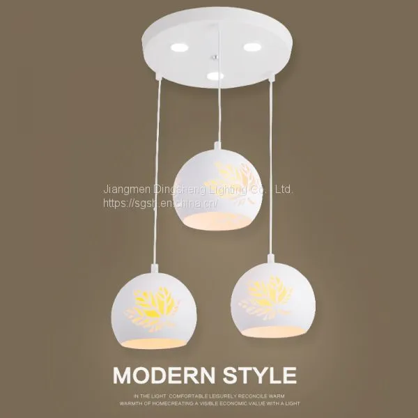New Style Living Room Chandelier Northern Europe Simple Modern Small Maple Leaf Chandelier Dining Room Lamp LED Study Atmosphere Bedroom Lamp photo-4