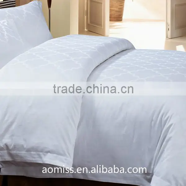 60S 300TC Thread Count Classic Hotel Bedding Textile 4 Pcs Hotel Bedding Set photo-2