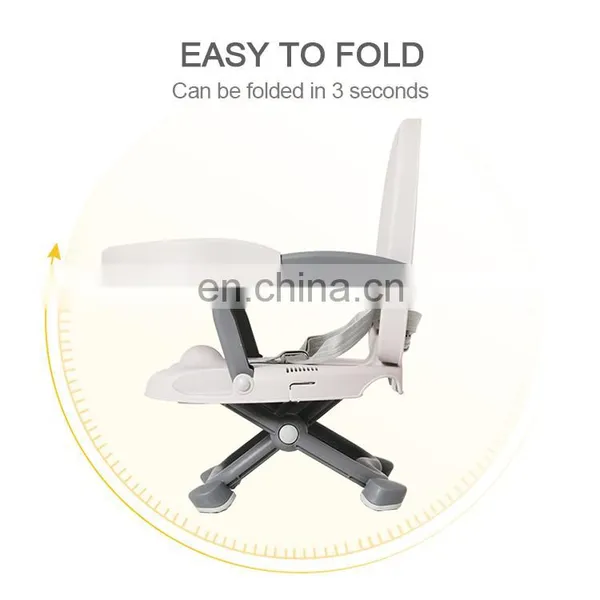 Portable Easy Moving Infant Dinning Feeding Baby Chair Baby Booster Seat photo-4