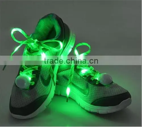 2016 Gift LED Shoe Laces Light Flashing Shoelaces Flat Laces Fashion Creative Gift photo-2