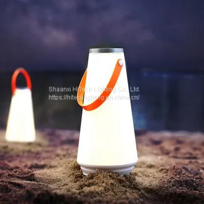 Bedside Night Lights With Hook Touch Switch USB Rechargeable Waterproof Outdoor Portable LED Camping Lantern Warm Lighing photo-3