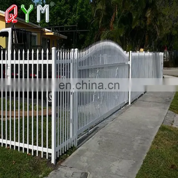 Cheap Wrought Iron Fence Steel Welded Picket Fence photo-5