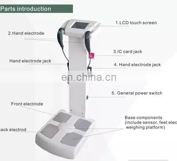 TEZEWA Multi-functionBody Fat Analyzer Impedent Bioimpedanc Analyzer photo-5