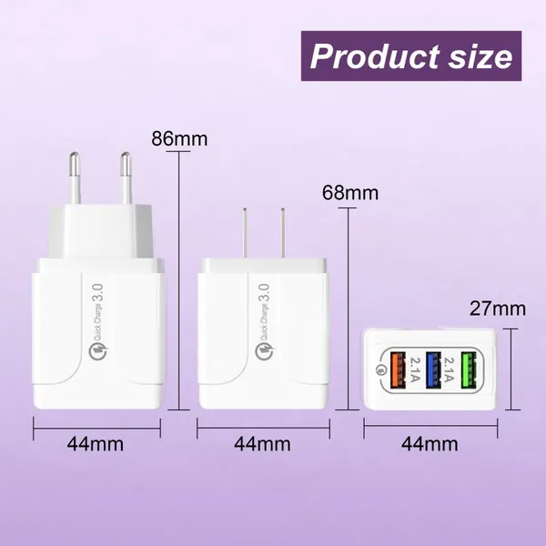 Fast Charge 5V 2A USB Charger Travel Wall Adapter Mobile Phone Charger for Samsung Fast Charging photo-5