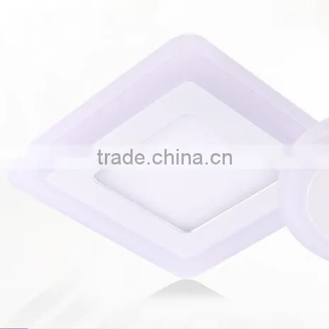 Ultra Thin Double Color LED Panel Light 3+2 Blue+White/Warm White Ultrathin Square Led Panel Light,led Panel Ceiling Light Quality Choice photo-2