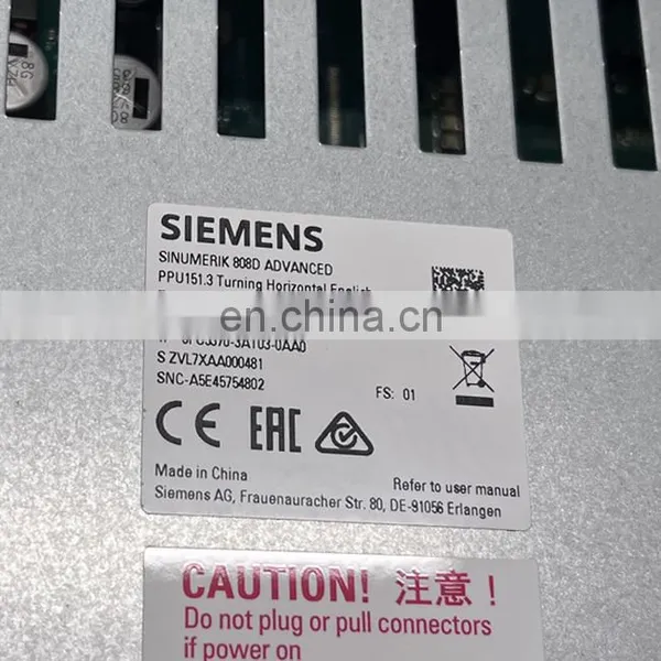 SIEMENS SINUMERIK 808D 840D Advanced CNC Control Kit System 6FC5370-3AM03-0AA0 photo-3