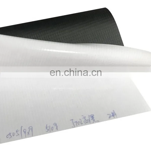 Pvc Banner Flex Manufacturer,frontlit Flex Banner for Digital Printing,400g 500d*500d 9*9 Pvc White Banner photo-3